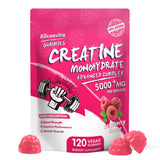 Allcoovita Gomme Creatine framboise: pré-entraînement pratique et fluide.