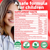 Allcoovita Fer gommes fraise – association fer et vitamine C pour une absorption potentielle.