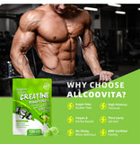 Allcoovita Gomme Créatine – moulage à basse température préserve la créatine