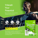 Allcoovita Gomme Créatine – vegan et sans gluten pour actifs