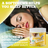 Sommeil apaisé Allcoovita gommes magnésium glycinate ananas - effet potentiel.