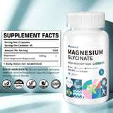 Allcoovita Magnésium Glycinate – capsules faciles à avaler pour une meilleure tolérance digestive.