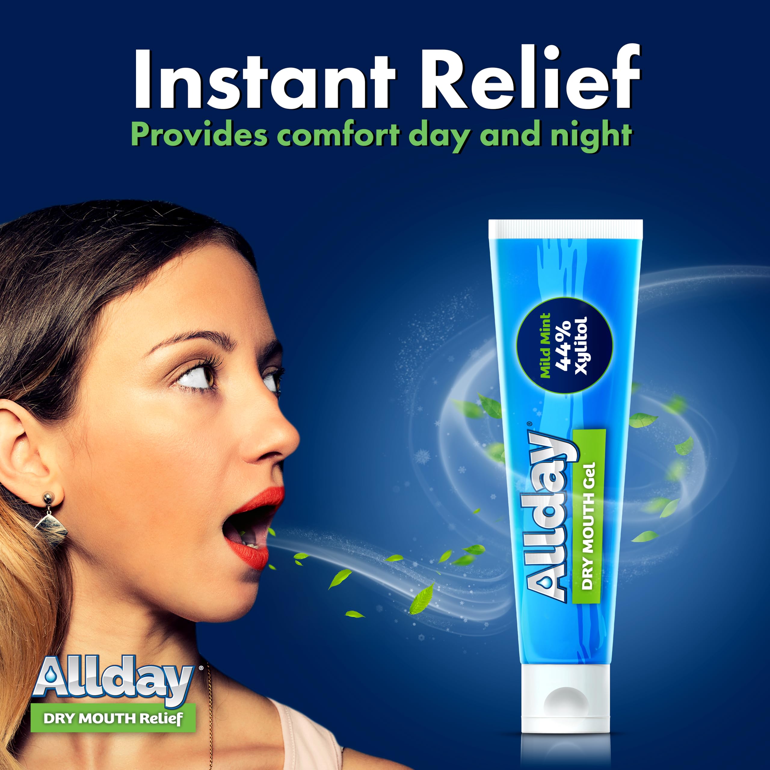Gel nocturne Allday, hydratation douce pendant la nuit