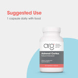 Allergy Research Group ARG Adrenal Cortex — gélules visibles, facile prise et dosage pratique