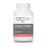 Allergy Research Group Calcium citrate – capsules, 150 mg, absorption efficace pour le quotidien.