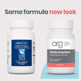 Allergy Research Group Delta-Fraction Tocotrienols: étiquette montrant une formulation sans tocophérols.