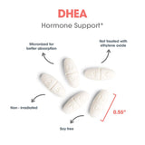 ARG DHEA 25: packaging et bouchon, produit hypoallergénique et purifié