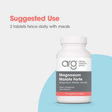 Allergy Research Group Magnesium Malate Forte, formule hypoallergenique, énergie potentielle au quotidien