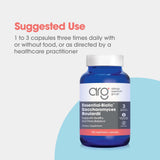 Allergy Research Group Essential-Biotic Saccharomyces boulardii-etiquette-nutritionnelle facilite la planification des dosages.