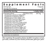 Allergy Research Group Essential-Biotic: vue des 12 souches probiotiques pour le microbiote.