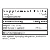 Allergy Research Group Magnolia Extract : gélules visibles pour le soutien quotidien.