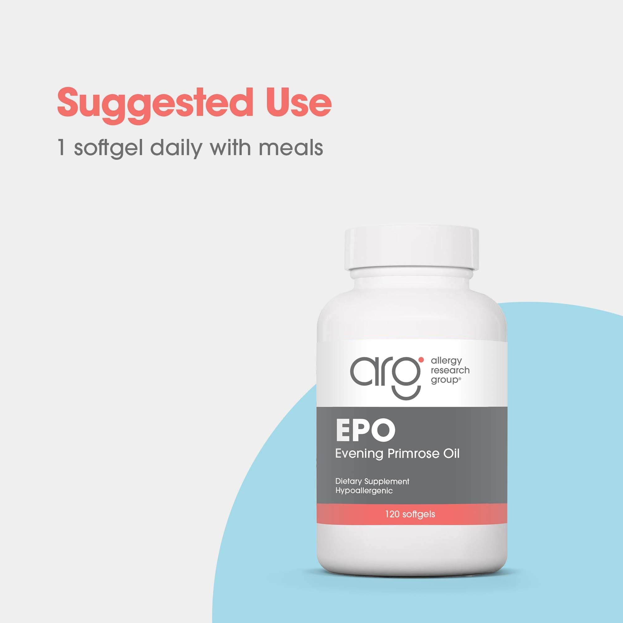 Allergy Research Group – guide d'utilisation: gélule avec les repas
