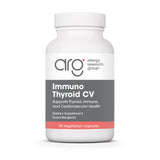 Allergy Research Group Immuno Thyroid CV — bouteille montrant un soutien thyroïdien potentiel et immunitaire