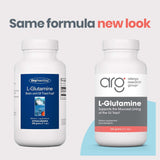Allergy Research Group L-Glutamine, cuillère doseuse fournie, dosage simplifié pour une utilisation pratique.