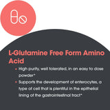 Allergy Research Group L-Glutamine, emballage élégant, soutien à une routine de bien-être.