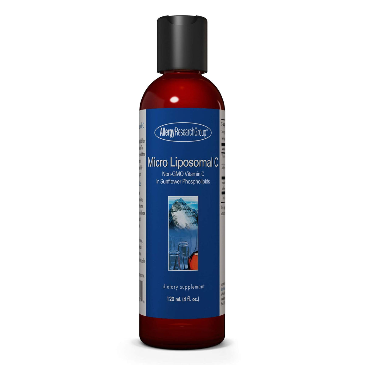 Allergy Research Group Liposomal C en bouteille, absorption potentielle améliorée.