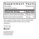 Allergy Research Group Liposomal C doseur, portions faciles à mesurer.