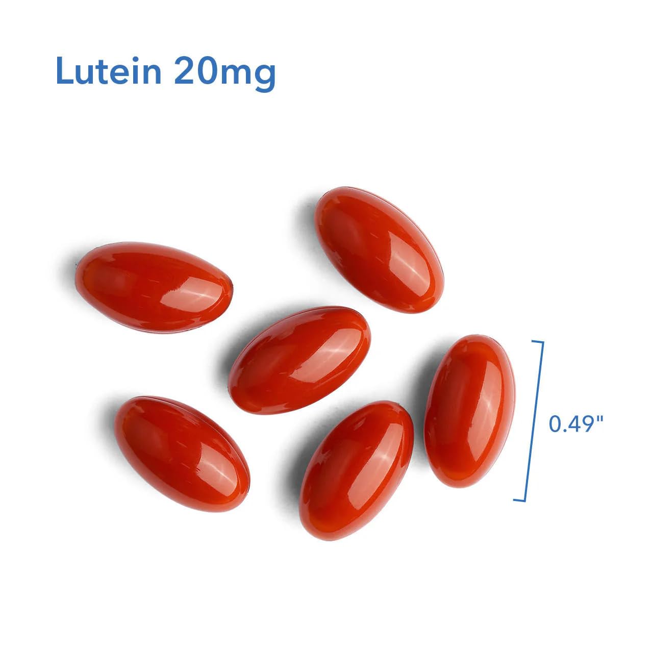 ARG Lutein: étiquette claire sur l'emballage pour la transparence