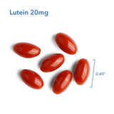 ARG Lutein: étiquette claire sur l'emballage pour la transparence