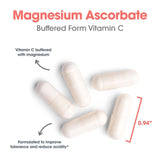 Allergy Research Group Magnésium Ascorbate – emballage robuste et pratique