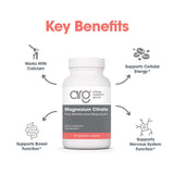 Allergy Research Group Magnesium Citrate – absence d’allergènes et sécurité renforcée