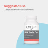 Allergy Research Group Milk Thistle Plus – feuilles de Phyllanthus amarus pour un mélange botanique de soutien