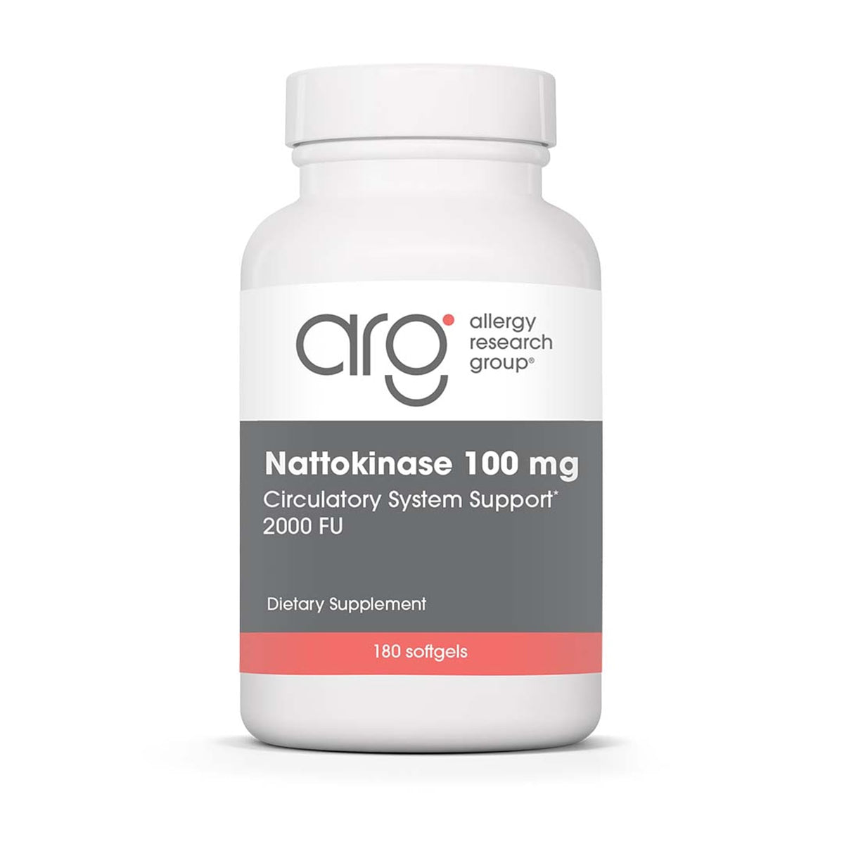 ARG Nattokinase 100 mg – bouteille: soutien potentiel à la circulation au quotidien.
