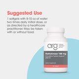 ARG Nattokinase 100 mg – composition: extrait de soja fermenté non-OGM et végan.