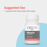 Allergy Research Group Niacine – dose quotidienne pratique et facile à suivre