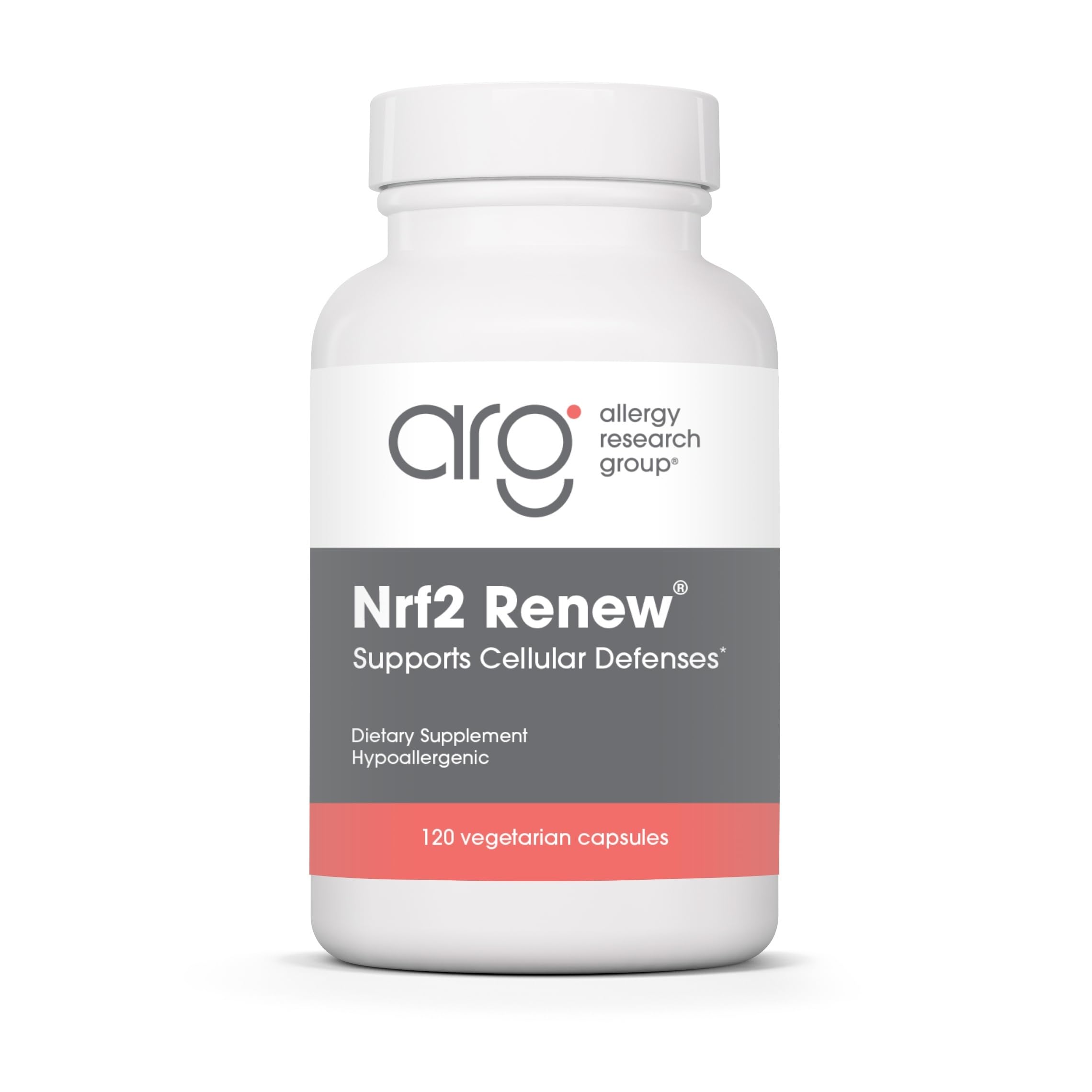 Allergy Research Group Nrf2 Renew - bouteille verser, prise quotidienne pratique