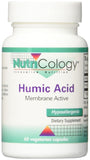 Allergy Research Group NutriCology acide humique 750 mg: emballage extérieur clair et informatif.