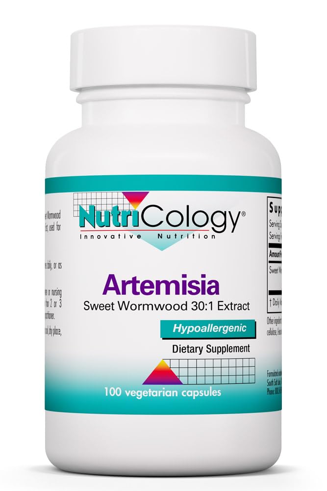 Nutricology Artemisia Annua extrait en bouteille, utilisation quotidienne pratique