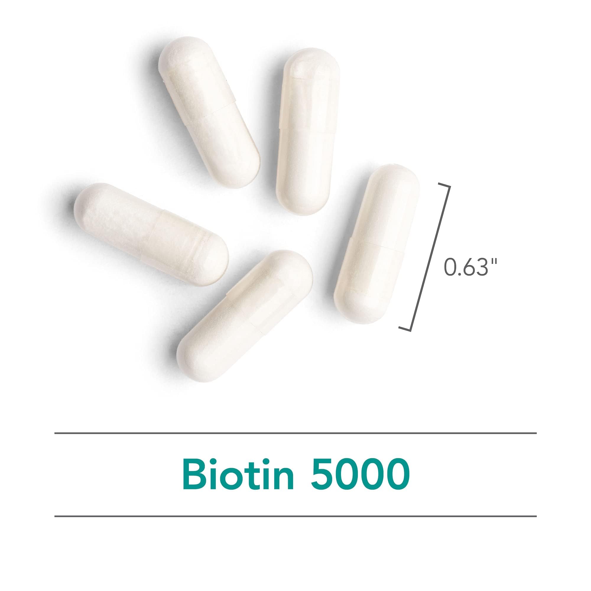 Biotine 5000 – soutien du métabolisme des graisses et des sucres