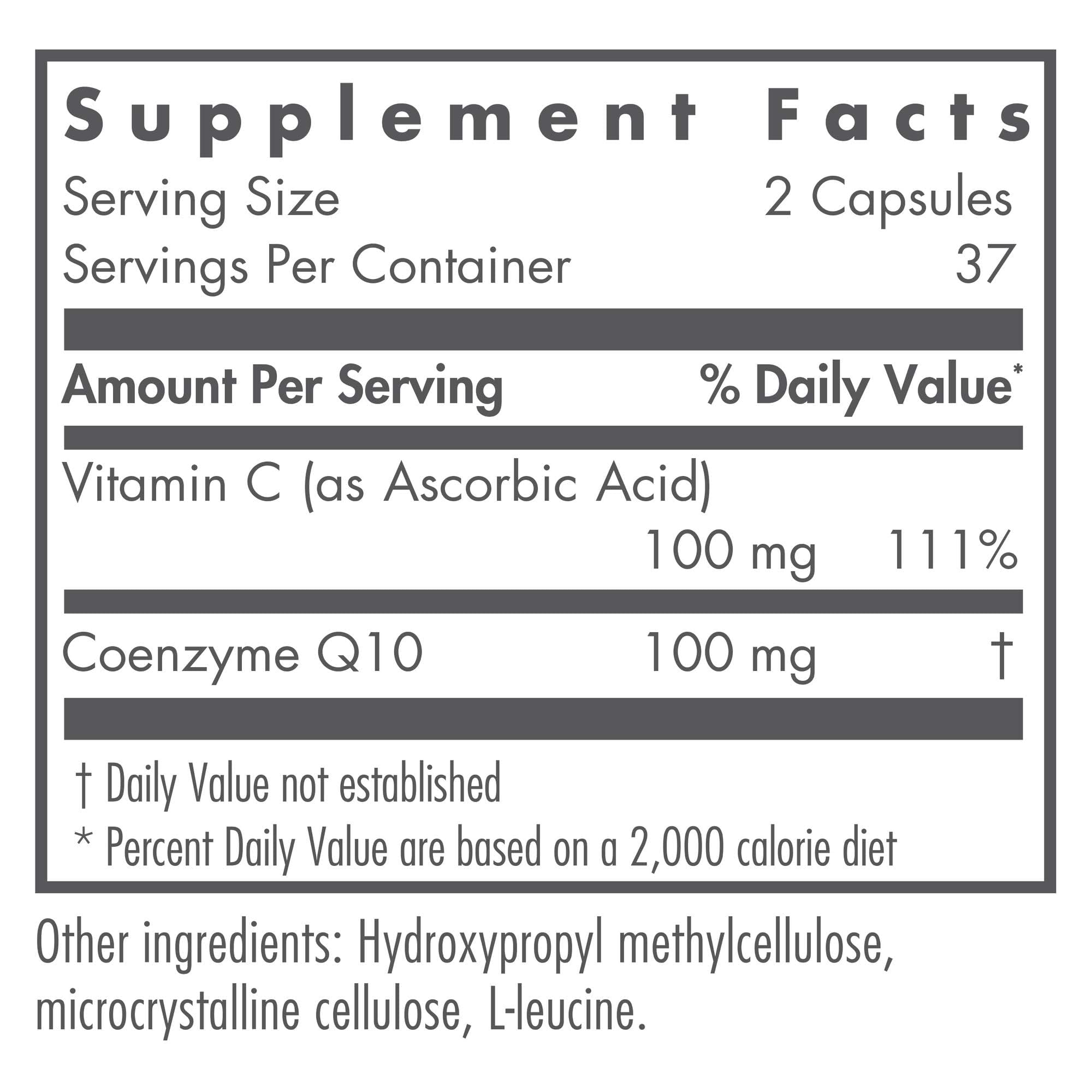 Allergy Research Group NutriCology CoQ10 capsules végétariennes – prise pratique et énergie.