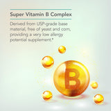 Nutricology Dosage Flexible B-Complex, options de prise discrètes et adaptées.