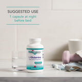 Nutricology L-Glutamine peut être pris avant les repas selon les préférences.