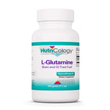 Nutricology L-Glutamine en poudre dans la bouteille, soutien quotidien du tractus intestinal.