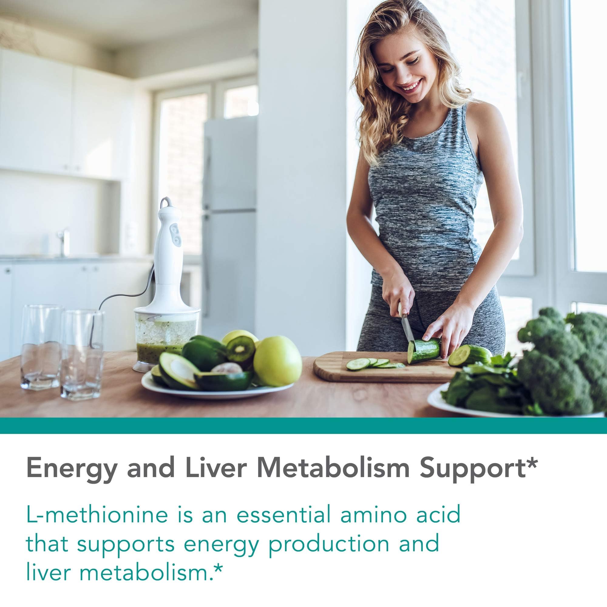 Nutricology L-Méthionine, étiquette claire pour un suivi précis.