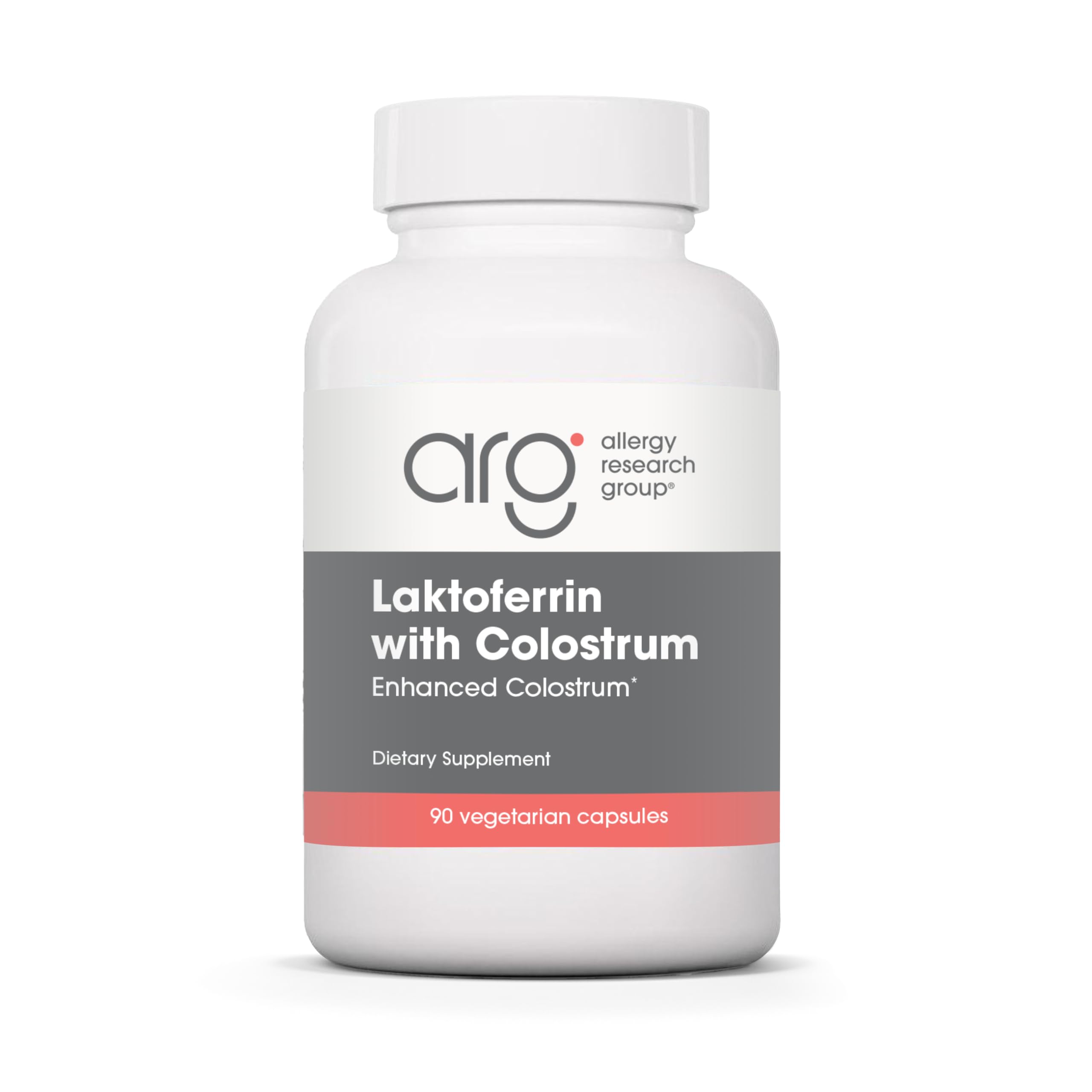 Allergy Research Group NutriCology: bouteille lactoferrine et colostrum pour soutenir les défenses naturelles