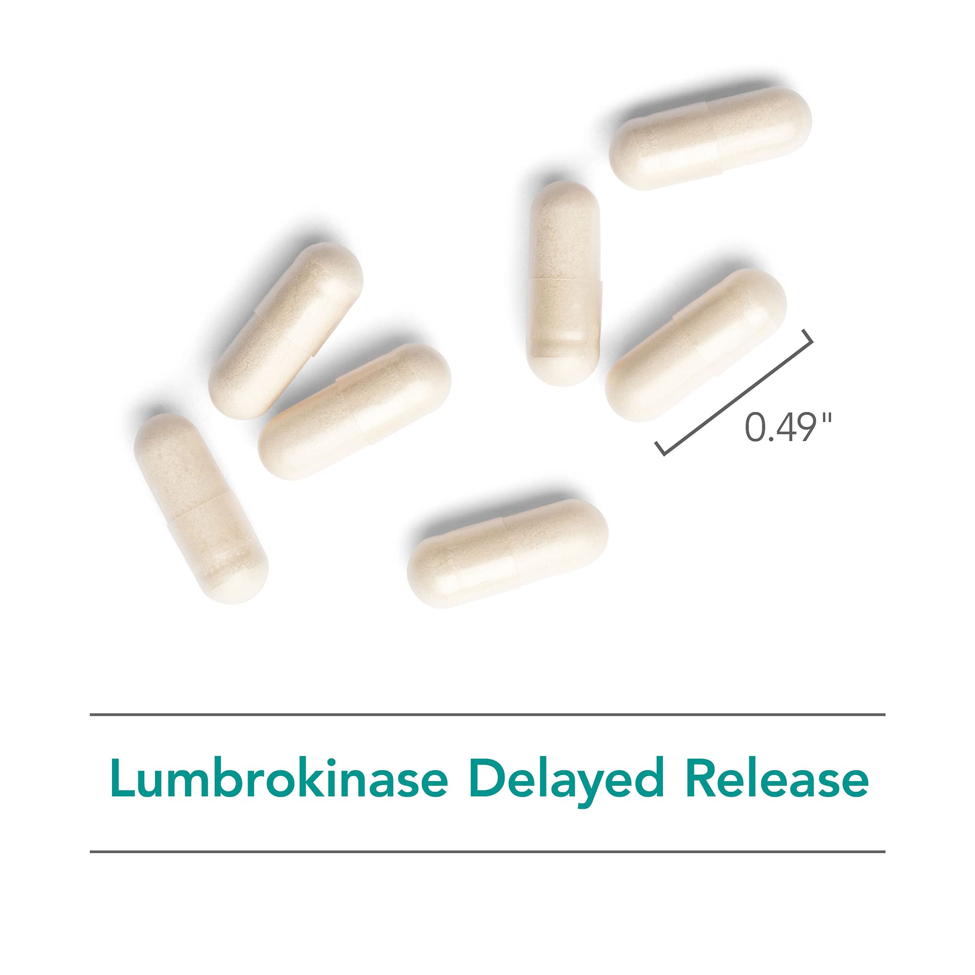 Allergy Research Group Nutricology Lumbrokinase label-ingredients lisible
