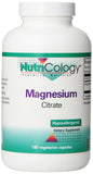 Allergy Research Group Nutricology Magnésium Citrate – capsules pour absorption efficace.