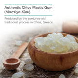 Résine mastic-chios NutriCology, résine botanique traditionnelle riche en phénoliques.