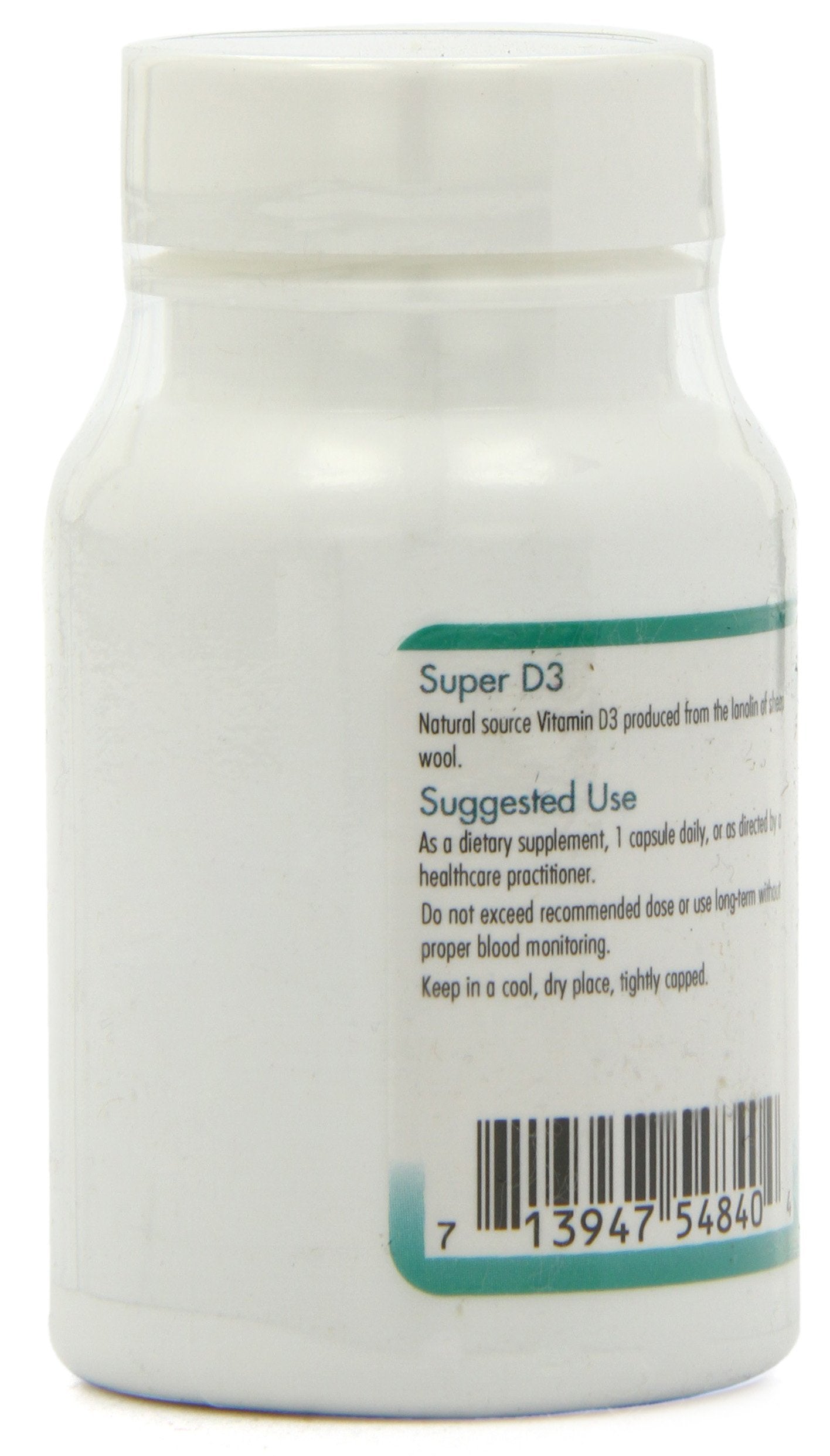 Allergy Research Group NutriCology Super D3 – sans allergenes: adapté sans gluten, sans lactose et sans œufs