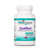 Nutricology ZenMind, bouteille visible, soutient un calme général sans somnolence.