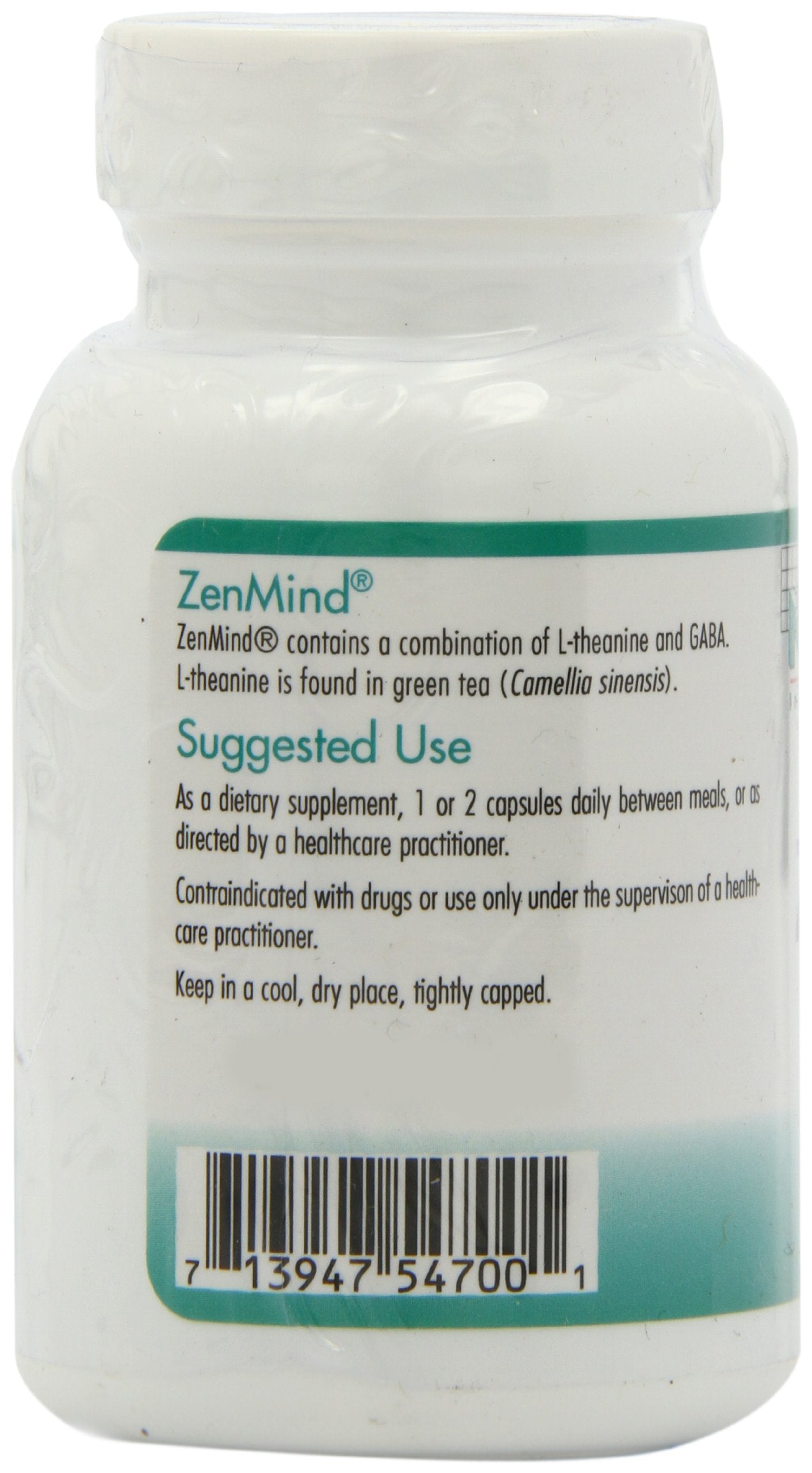 Composition ZenMind — GABA et L-théanine en formulation végétarienne