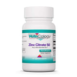 Allergy Research Group NutriCology Zinc Citrate – bouteille 60 capsules prête pour utilisation et transport.
