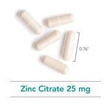 Forme citrate bien absorbée NutriCology Zinc Citrate pour une assimilation efficace