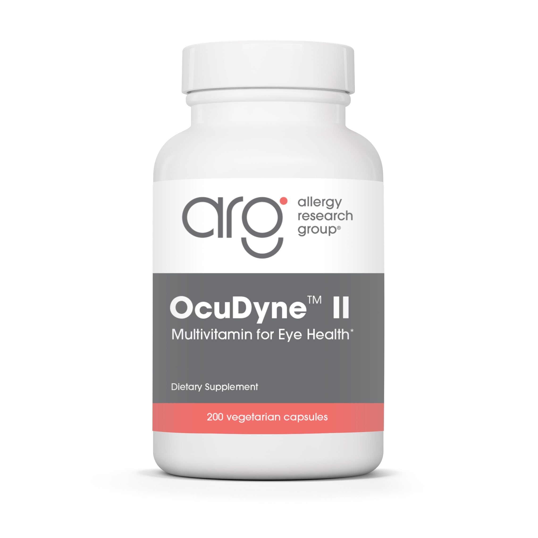 Allergy Research Group OcuDyne II gelules 200: soutien potentiel à la vue