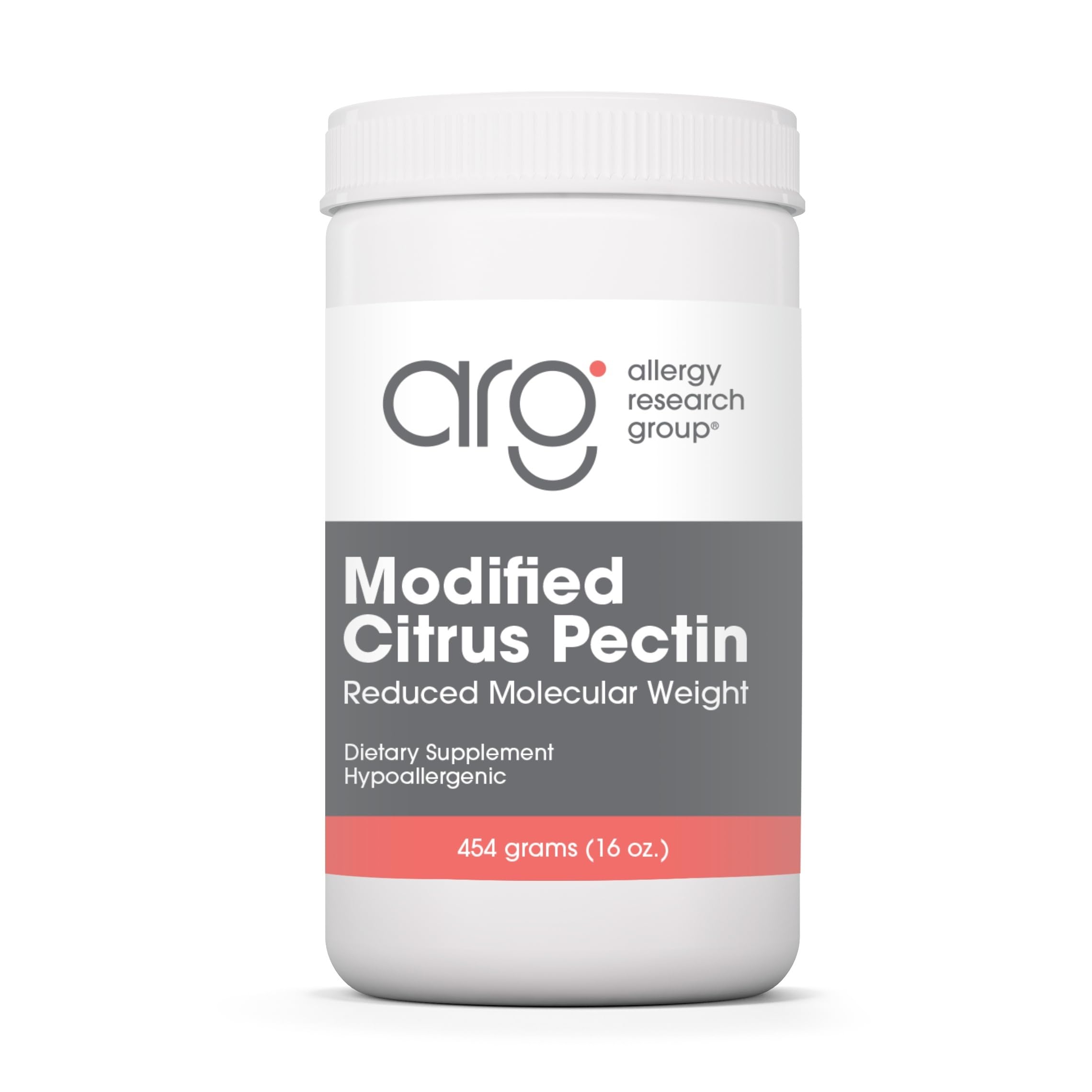 Allergy Research Group Pectine citron modifiée en poudre, soutien digestif doux