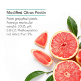 Conditionnement Nutricology et fiche produit visibles, contenu clair.